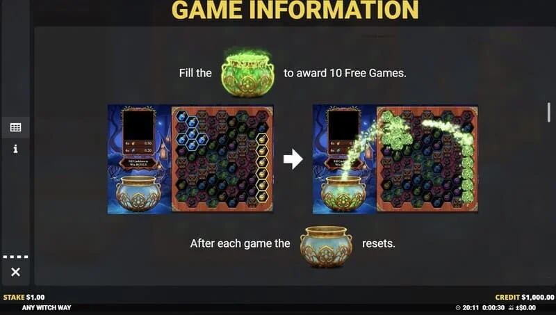Any Witch Way - kuali penuh dan peluncuran Free Games